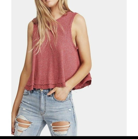 Free people new love crop tank - Picture 1 of 5